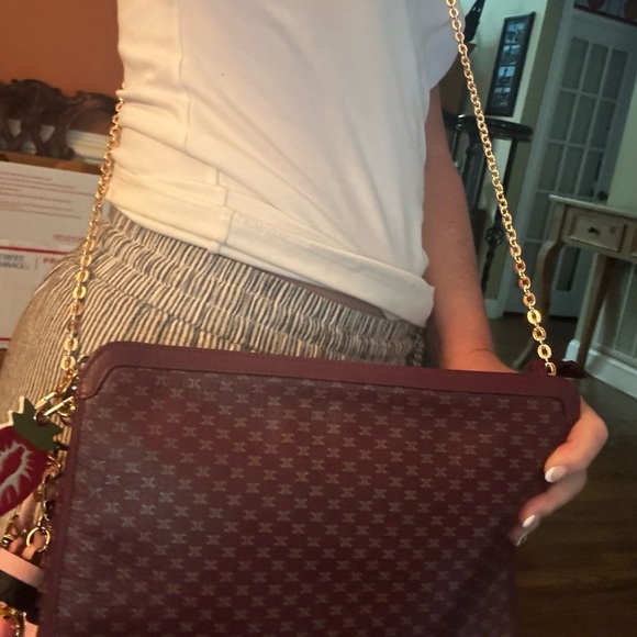 Celine Vintage Clutch with Chain Added - Picture 14 of 14